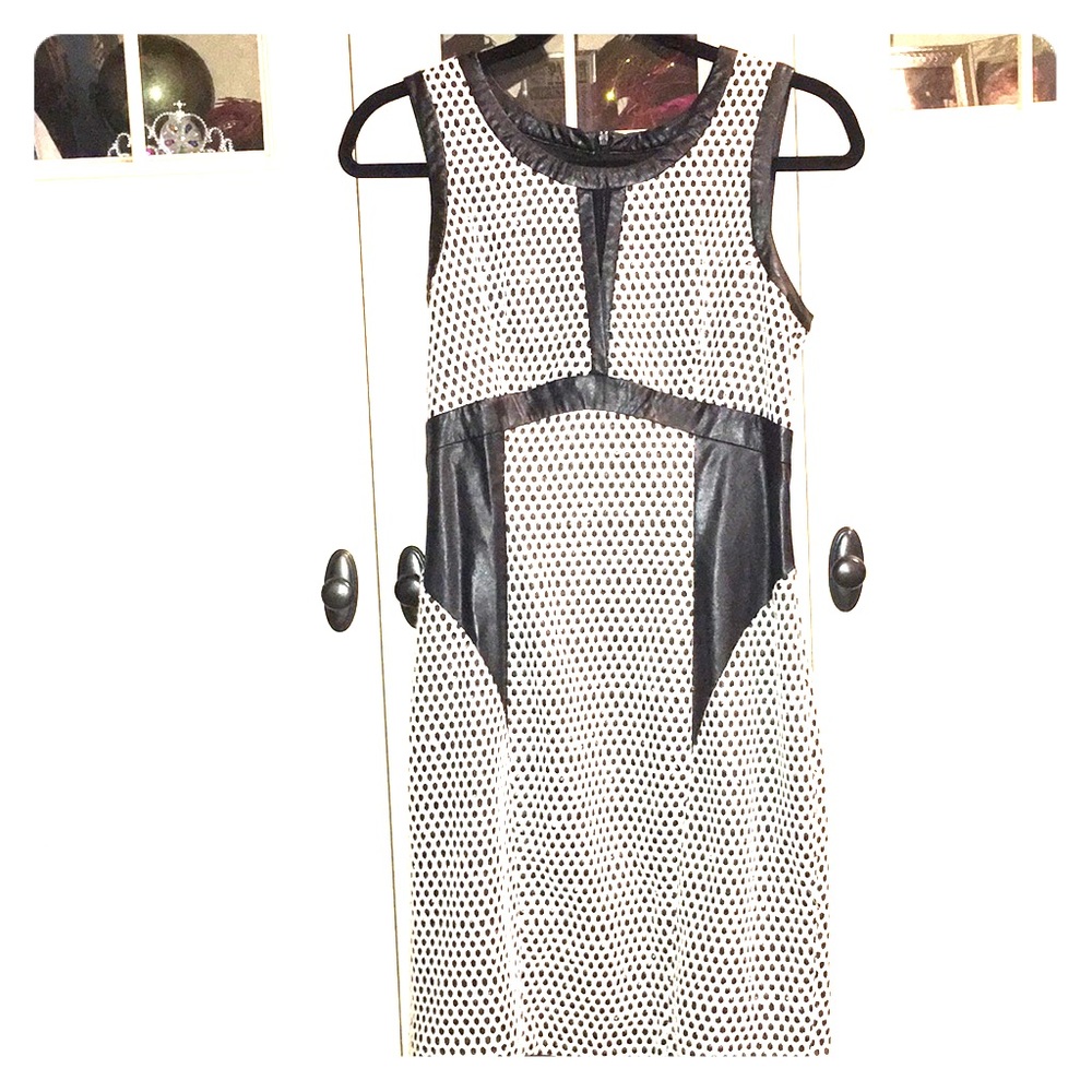 Black and White Dress